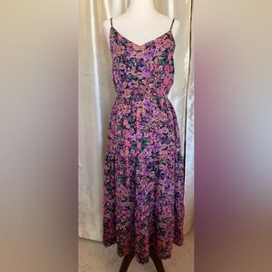 Societe Floral Midi Dress NWT Size MP